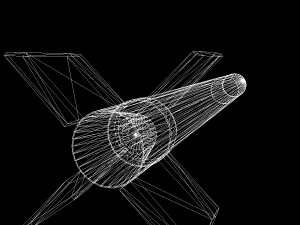 canopus ii rocket 3D Model