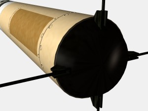 mk-234 nulka decoy 3D-Modell