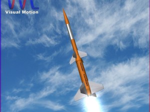 gamma centauro rocket Model 3D