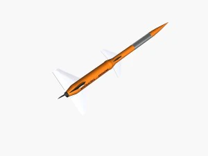 gamma centauro rocket 3D Model