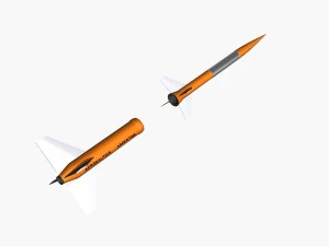 gamma centauro rocket 3D Model