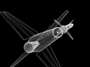gamma centauro rocket 3D Model