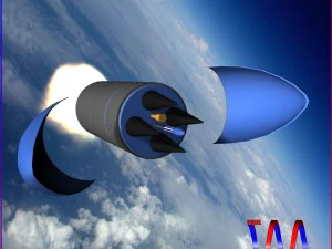 jl-2 ballistic missile 3D Model