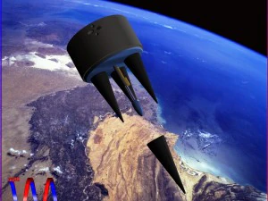 jl-2 ballistic missile 3D Model