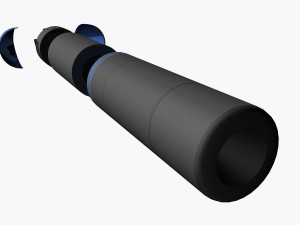 jl-2 ballistic missile 3D 모델