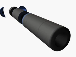 jl-2 ballistic missile 3D Model