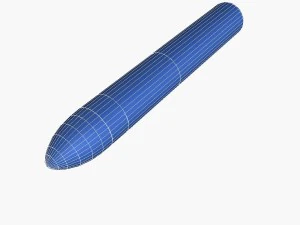 jl-2 ballistic missile 3D Model
