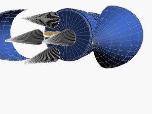 jl-2 ballistic missile 3D 모델