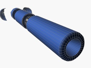 jl-2 ballistic missile 3D 모델