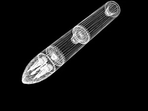 jl-2 ballistic missile 3D Model