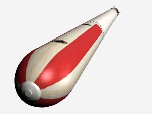 yu-1 torpedo 3D Model