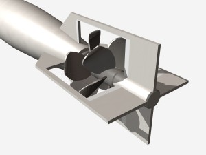 yu-1 torpedo 3D Model