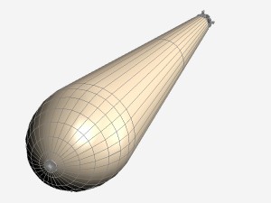 yu-1 torpedo 3D Model