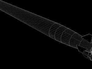 yu-1 torpedo 3D Model