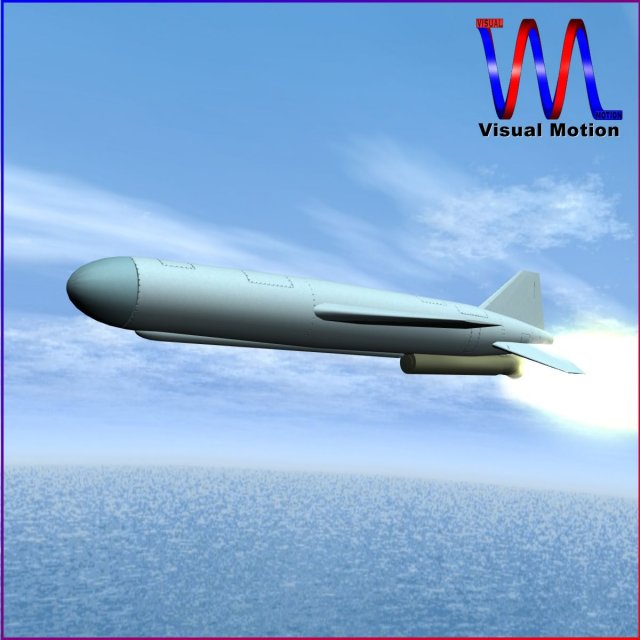 kn-01-silkworm cruise missile 3D Model .c4d .max .obj .3ds .fbx .stl .blend 