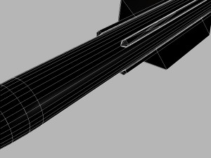 navy sm-2 blk iiia missile 3D मॉडल