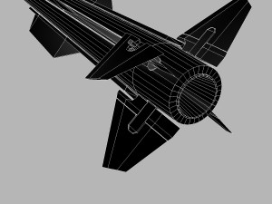 navy sm-2 blk iiia missile 3D मॉडल