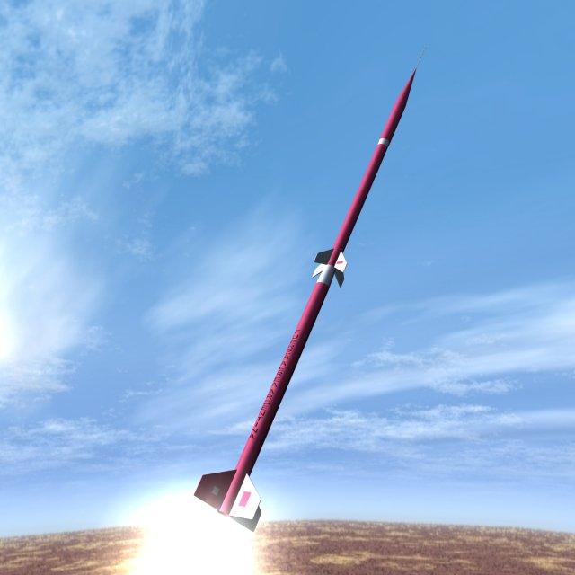 beta centauro rocket Modelo 3D .c4d .max .obj .3ds .fbx .stl .blend 