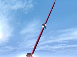 ракета бета-центауро 3D Модель