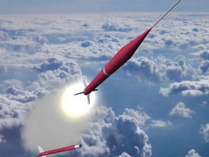 beta centauro rocket Modelo 3D