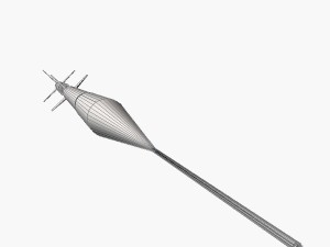 beta centauro rocket Modelo 3D