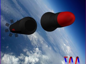 hwasong-10 ballistic missile 3D Model