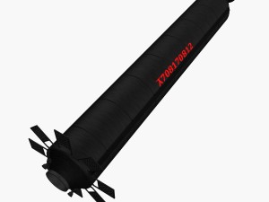 hwasong-10 ballistic missile 3D Model