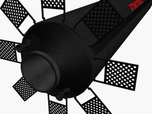 hwasong-10 ballistic missile 3D Model
