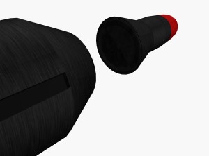 hwasong-10 ballistic missile 3D Model