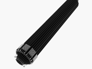 hwasong-10 ballistic missile 3D Model