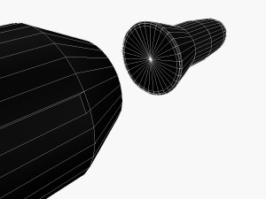 hwasong-10 ballistic missile 3D Model