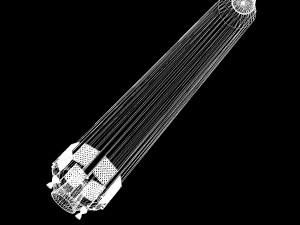 hwasong-10 ballistic missile 3D Model