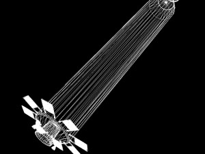 hwasong-10 ballistic missile 3D Model