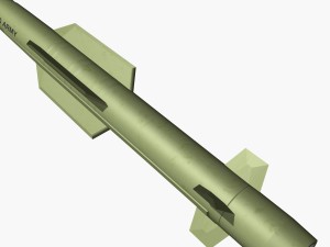mim-104f pac-3 mse missile 3D Model
