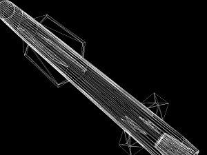 mim-104f pac-3 mse missile 3D Model