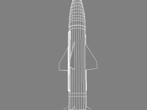 drdo prithvi Modelo 3D