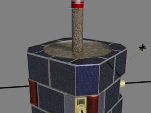 nasa fast satellite 3D Model