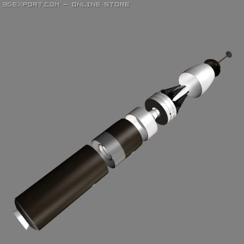 trident ii c4 fbm 3D Model .c4d .max .obj .3ds .fbx .stl .blend