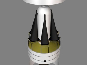 trident ii c4 fbm 3D Модель