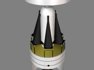 trident ii c4 fbm 3D Model