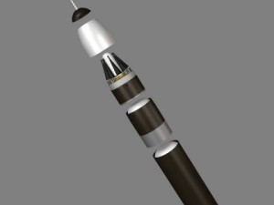trident ii d5 fbm 3D Model
