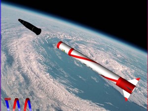 agni-i ballitic missile 3D 模型