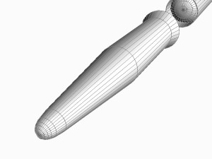 agni-i ballitic missile 3D 模型