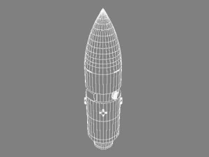 space based laser 3D Model