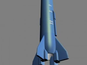 Sejil2 iraniano Modelo 3D