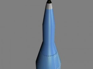 Sejil2 iraniano Modelo 3D