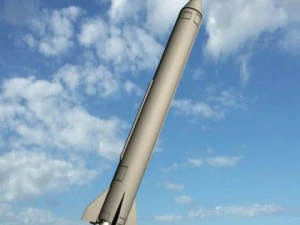 Iraanse shahab3b 3D Model