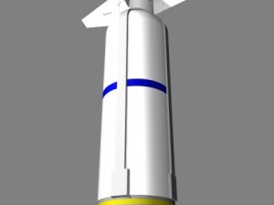 sm6 eram missile 3D Модель