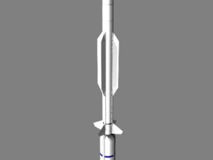 sm6 eram missile 3D Model