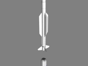 sm6 eram missile 3D Модель
